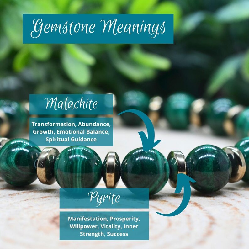Pyrite Bracelet: Abundance & Willpower
