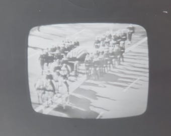 Original 1963 JFK President John F Kennedy Funeral TV Television Snapshot Photo/Photograph