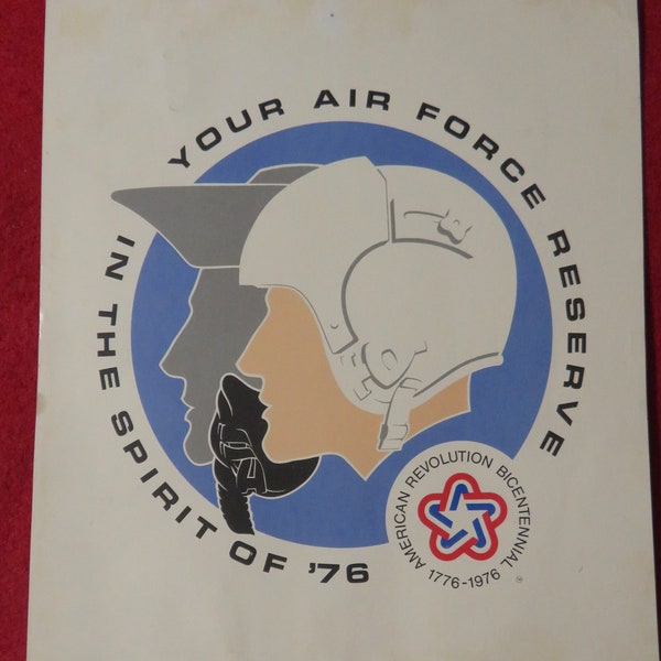 Vintage Us Air Force Poster - Etsy