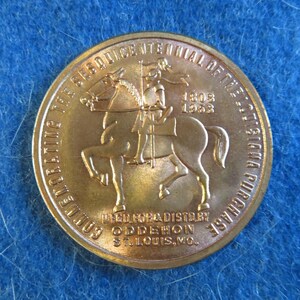 Original 1953 Louisiana Purchase Sesquicentennial Souvenir Commemorative Token So Called Dollar