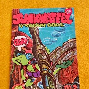 Original 1972 Junkwaffel Number 2 Vaughn Bode Underground Comic