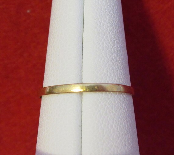 Original 1960's Swedish 18 Kt Yellow Gold Blue To… - image 3