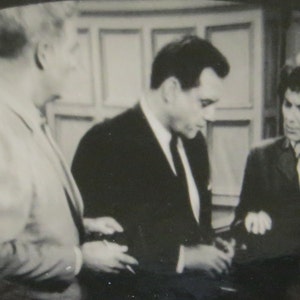 Vintage 1960s Perry Mason TV Show Snapshot