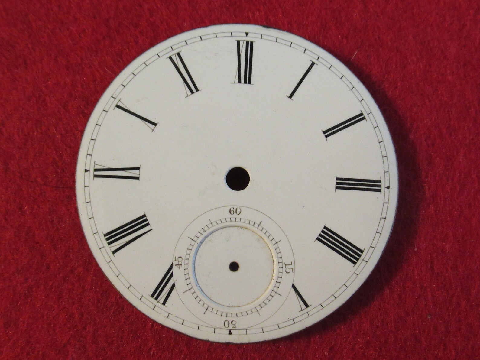 Original Pocket Watch Face Replacement Unnamed 45mm Steam Punk Etsy