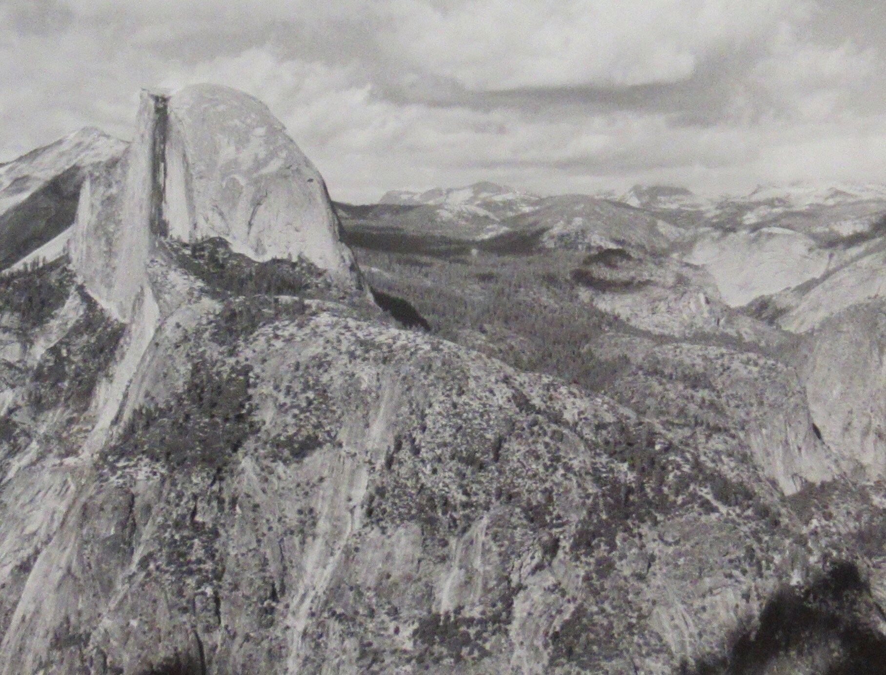Half Dome Ansel Adams 1902-1984 Best's Studio Yosemite | Etsy