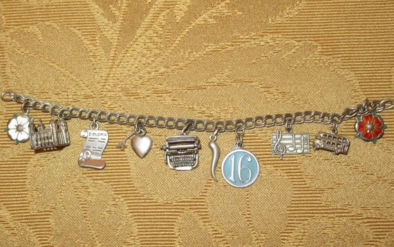 Vintage 1950's Sterling Silver Sweet 16 High Scho… - image 3