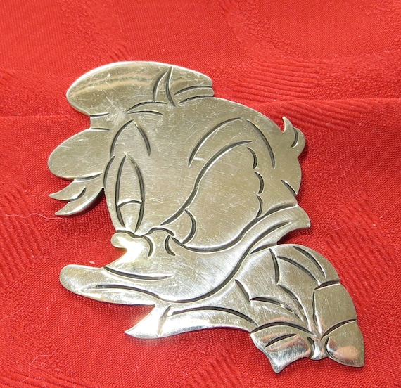 Vintage 1960's Walt Disney's Donald Duck Brooch S… - image 1