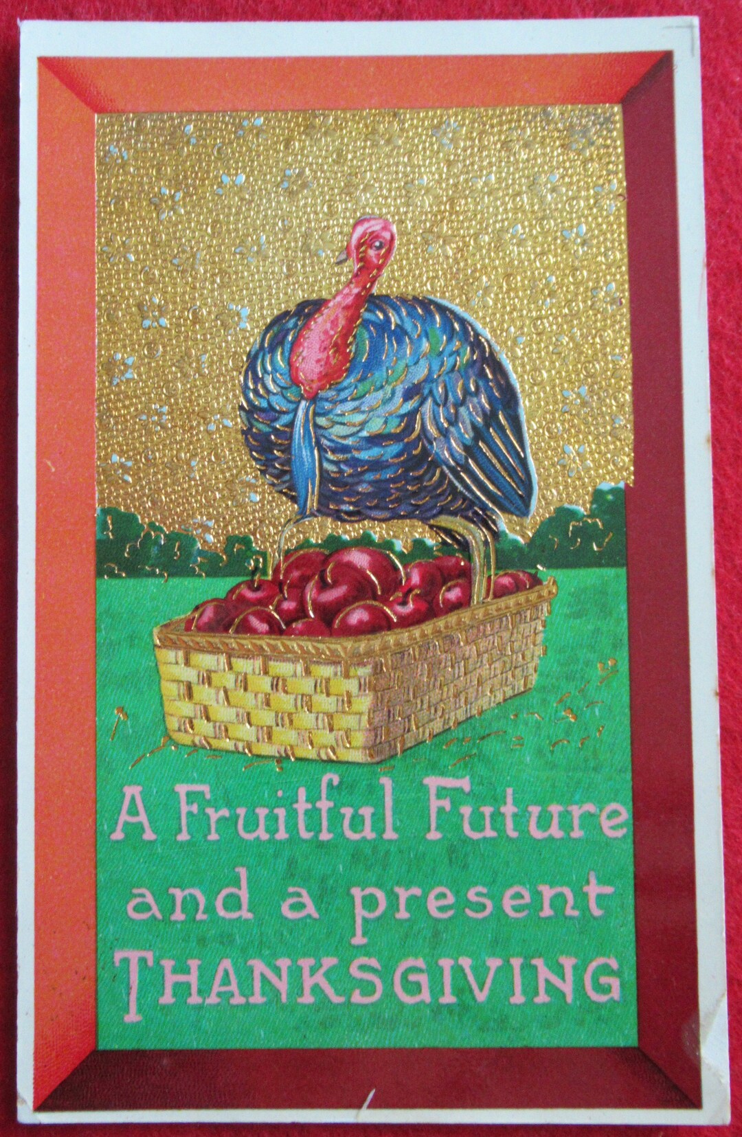Vintage 1900's Thanksgiving Turkey Postcard - Made in Germany - Etsy