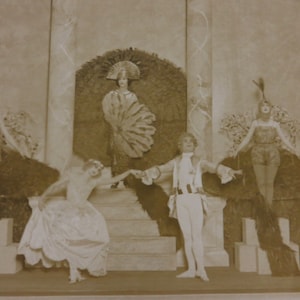 Original 1910&#39;s Chicago Theatre Photograph By H A Atwell Studio 14 x 11 - Free Shipping