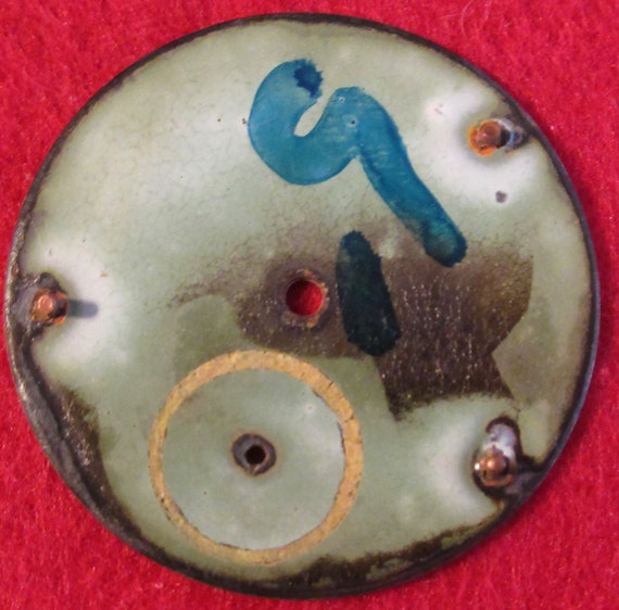 Original Pocket Watch Face Replacement Illinois Watch… Gem