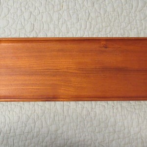 Mid Century 1950's Teak Johnny Mattsson For Upsala Slojd Wood Serving Tray Made In Sweden