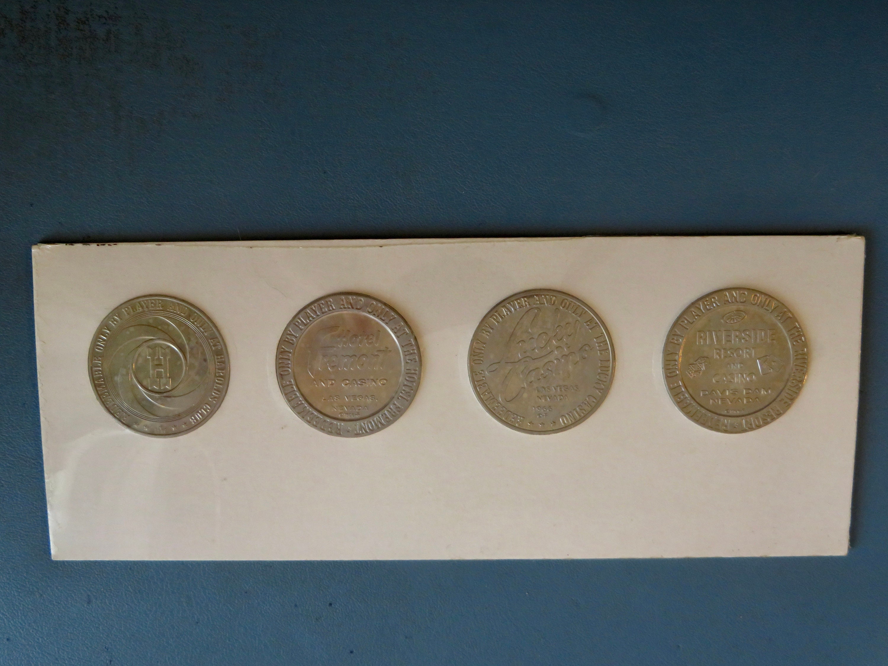 1966 Franklin Mint Dollar Gaming Tokens: Harold's Club, Fremont