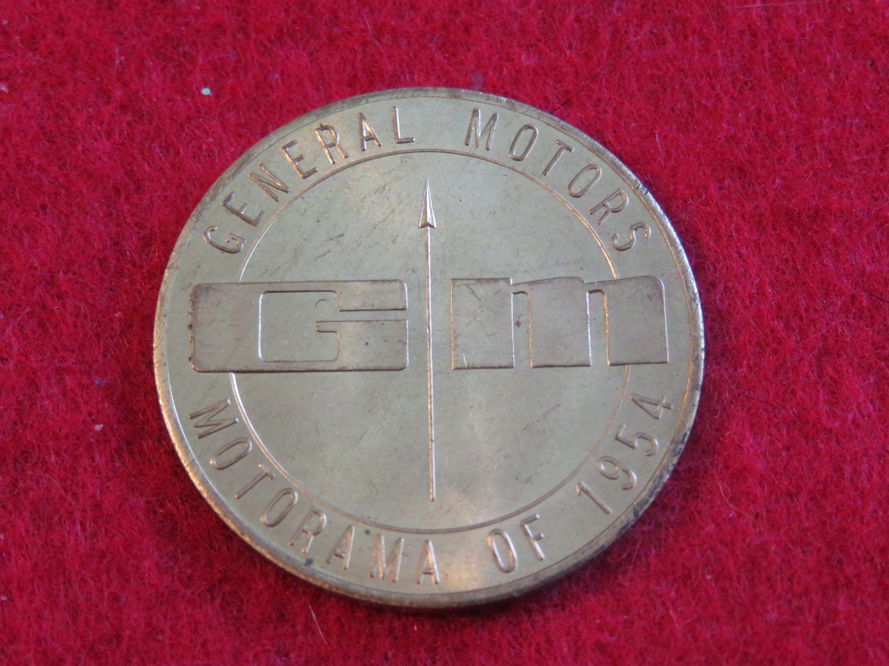 レア物 昭和54年 国鉄201系運転記念切符当時物 Vintage 1954 General Motors GM Motorama Commemorative Souvenir