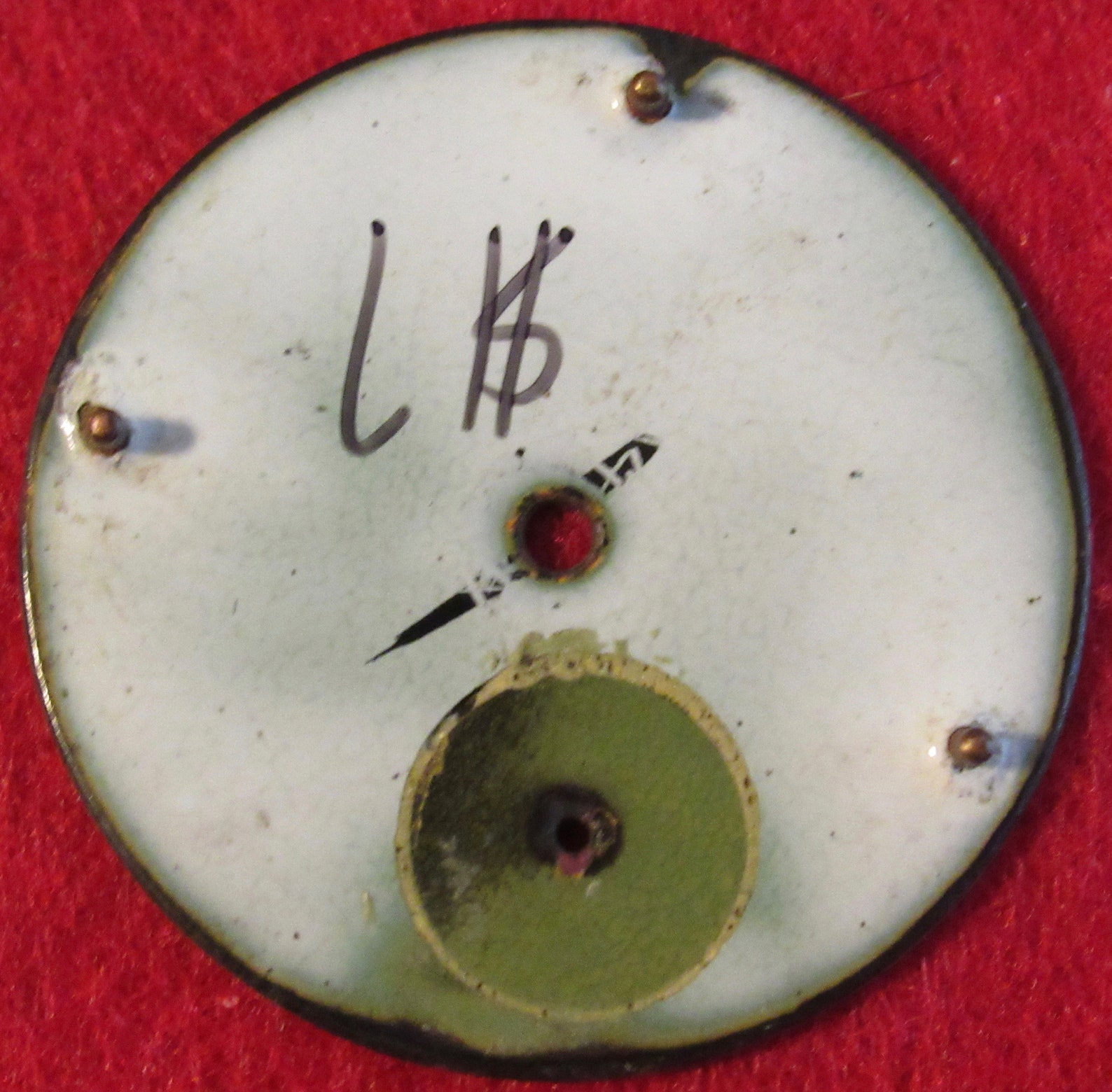 Original Pocket Watch Face Replacement Illinois 32mm Steam Etsy