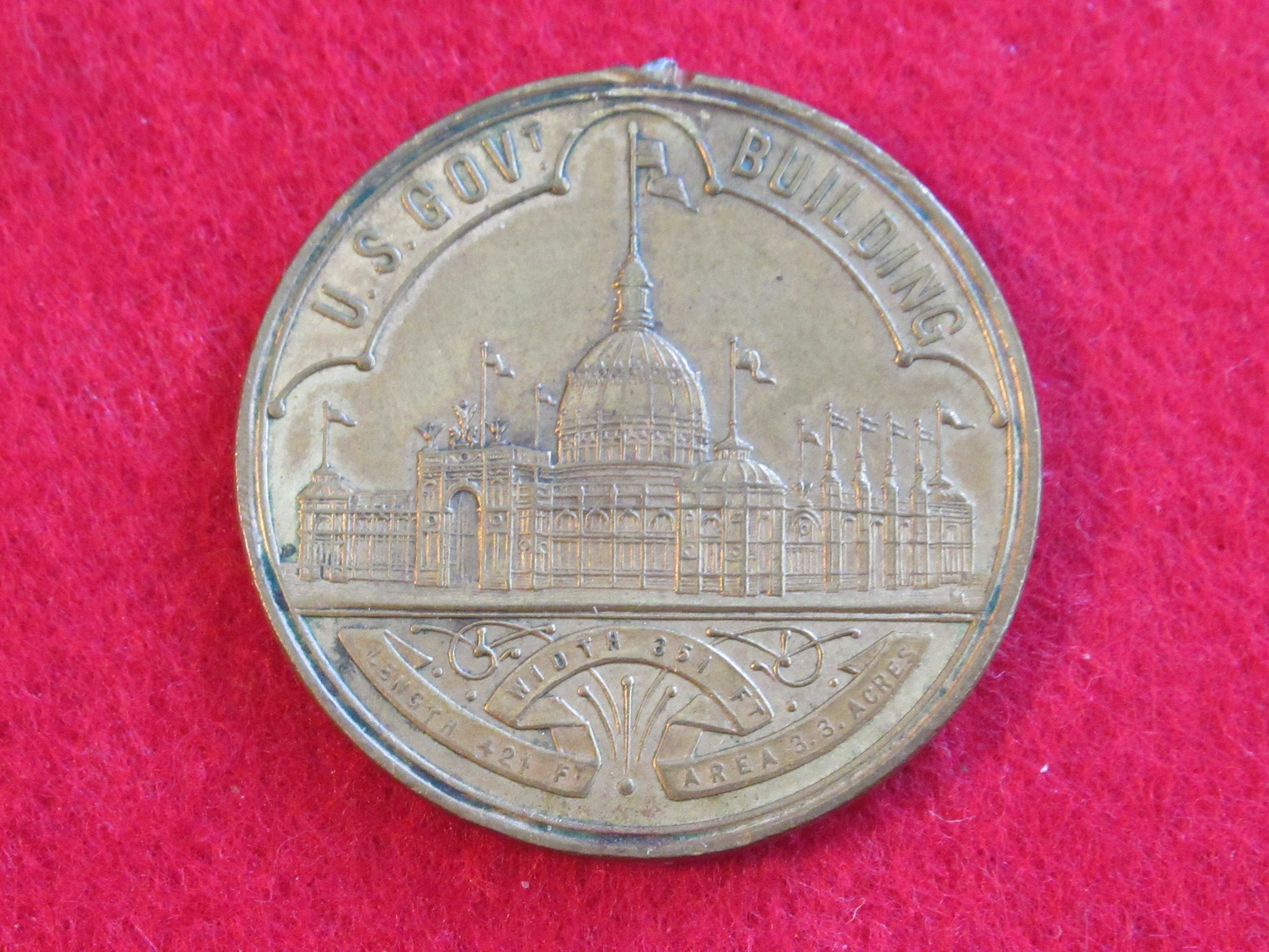 1893 Columbian Exposition Chicago World's Fair Souvenir so Called