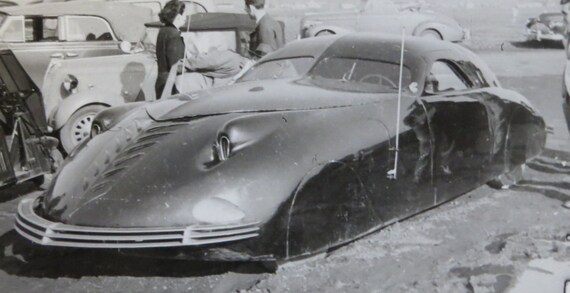 Phantom Corsair Vintage 1940/'s Prototype Automobile at Custom /& Classic Car Show Snapshot Photo Free Shipping