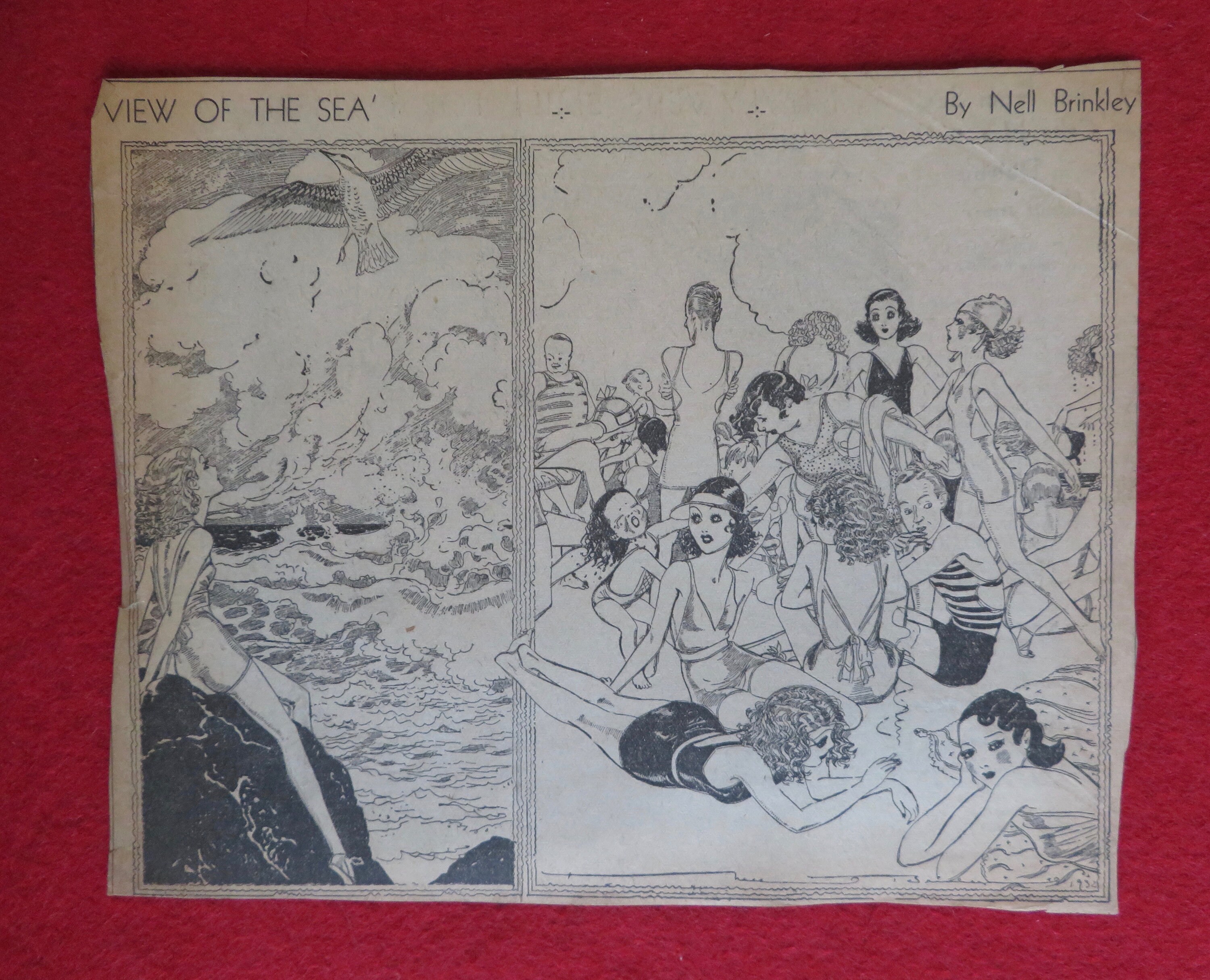 Art & Collectibles Collectibles Original 1930's Newspaper Clipping