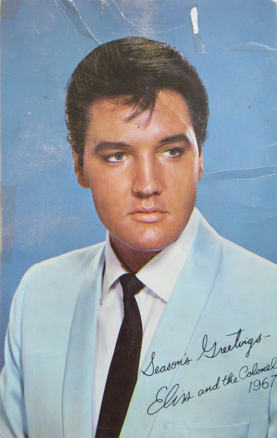 Original 1967 Elvis Presley and the Colonel Christmas