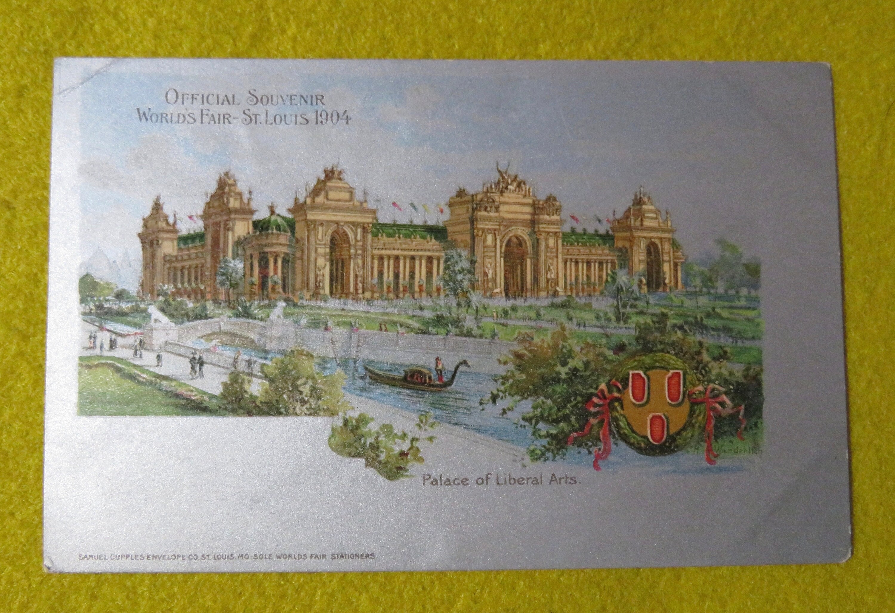 ポストカード Original 1904 St Louis World's Fair Palace of Liberal Arts