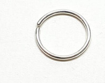 Plain Nose Jewelry, Silver Nose Rings, Nose Ring, Cartilage Ring, Septum Rings, Septum, Nose Ring & Studs, Septum Piercing, Tragus