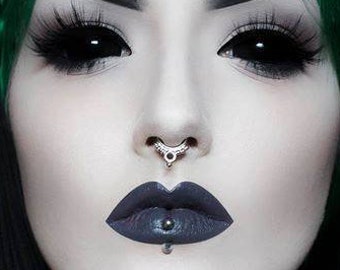 Septum Piercing | Septum jewelry | Septum Ring 16g | Silver Nose Ring | Nose Ring | Silver Septum Ring | Nose Piercing | Nose Hoop