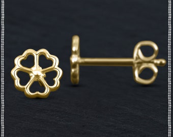 Dainty Stud Earrings | Small Stud Earrings | Dainty Earrings | Minimalist Earrings | Flower Earrings | Flower Studs | Gold Earrings Studs