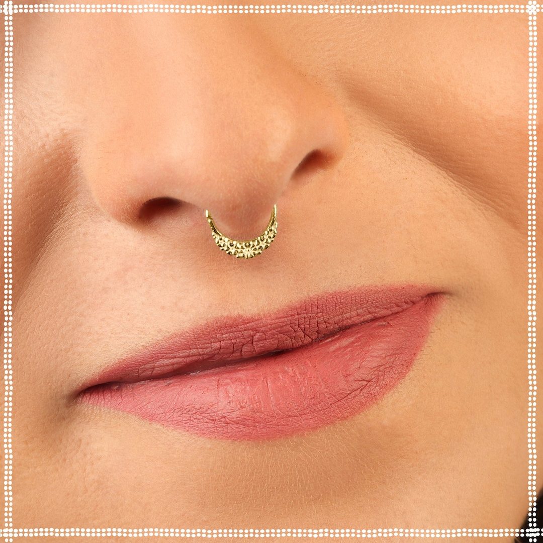 Wear indian septum jewelry for ethnic look by Roni Biza - Issuu