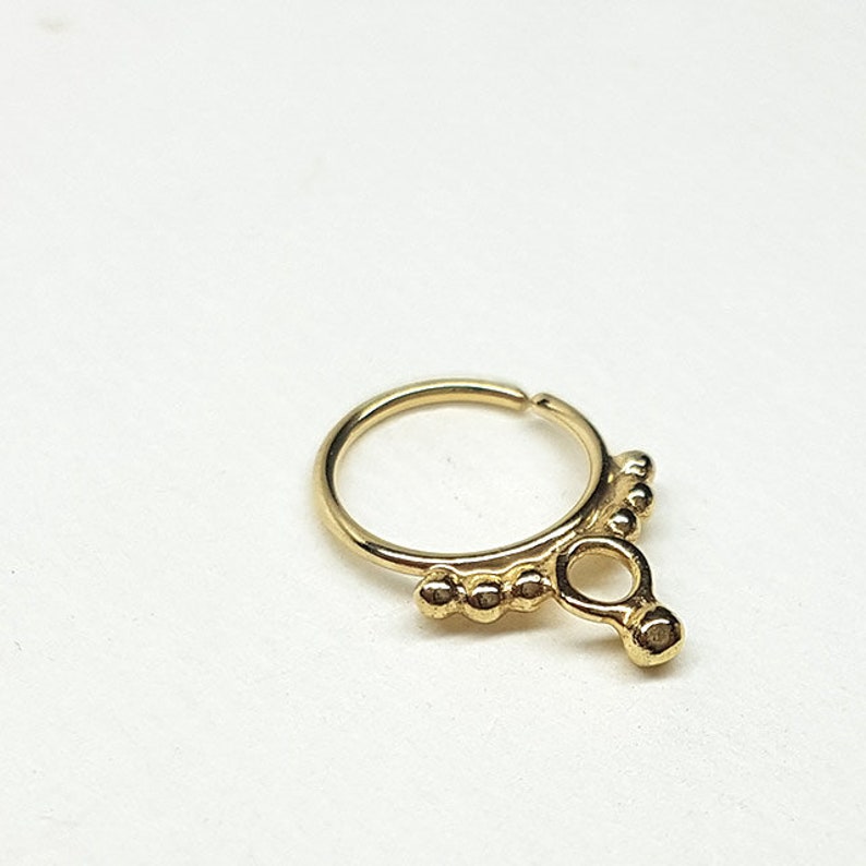 Solid 14k Gold Daith Jewelry Gold Daith Piercing Jewelry Etsy