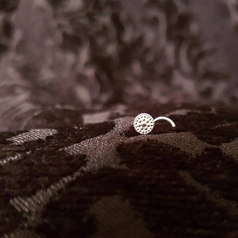 18 Gauge Nose Stud Nose Screw Nose Stud Nose Ring Stud Nose Pin Nose Stud 18g Nose Studs Indian Nose Studs Tribal 18g Nose Stud