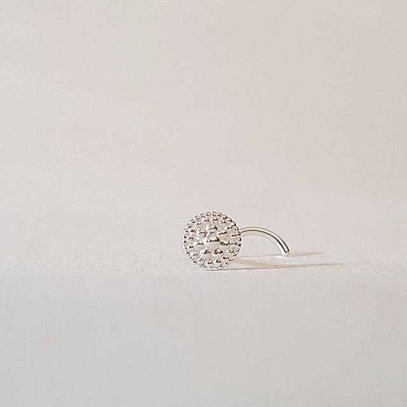 18 Gauge Nose Stud Nose Screw Nose Stud Nose Ring Stud Nose Pin Nose Stud 18g Nose Studs Indian Nose Studs Tribal 18g Nose Stud
