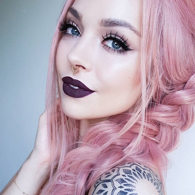 Rose gold septum piercing sale