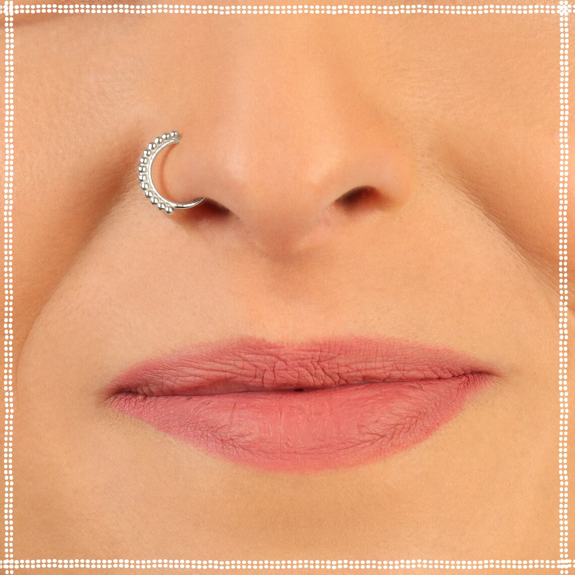 Fake Nose Hoop Fake Nose Ring Fake Nose Ring Hoop Fake Etsy