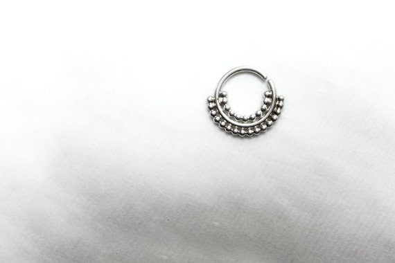 Septum Ring. Tribal Septum Ring. Septum Jewelry. Nose Ring. - Etsy
