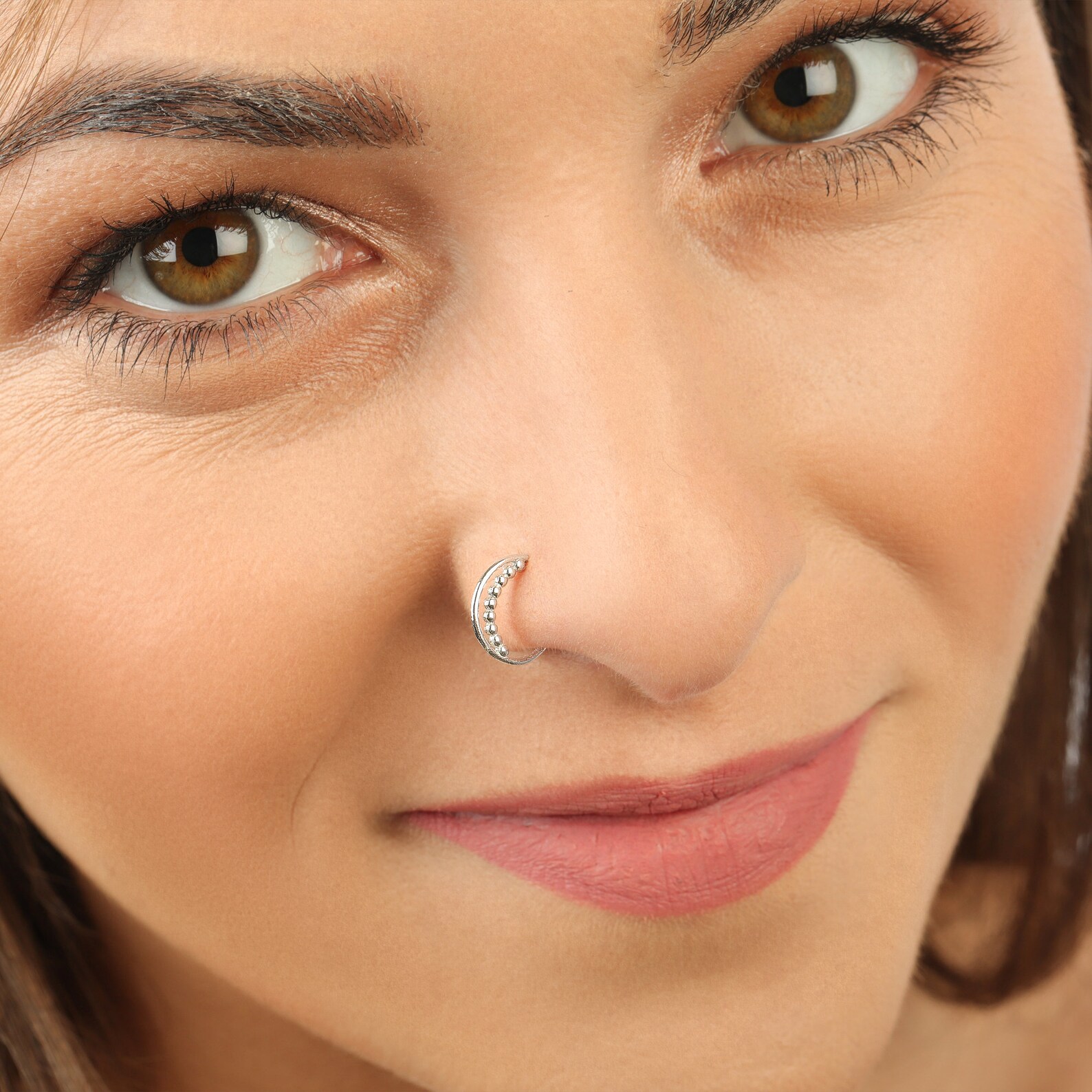 Fake Nose Ring Fake Nose Ring Hoop Fake Nose Ring Septum Etsy UK
