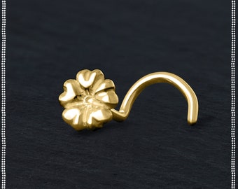 1mm Nose Stud | Solid Gold Nose Stud | 20 Gauge Nose Stud | Gold Nose Stud | Rose Gold Nose Stud | Gold Nose Pin | Nose Ring Gold | Piercing