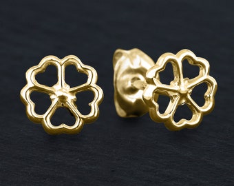 Dainty Stud Earrings | Small Stud Earrings | Dainty Earrings | Minimalist Earrings | Flower Earrings | Tiny Studs | Gold Earrings Studs