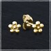 see more listings in the • Stud Earrings Gold section