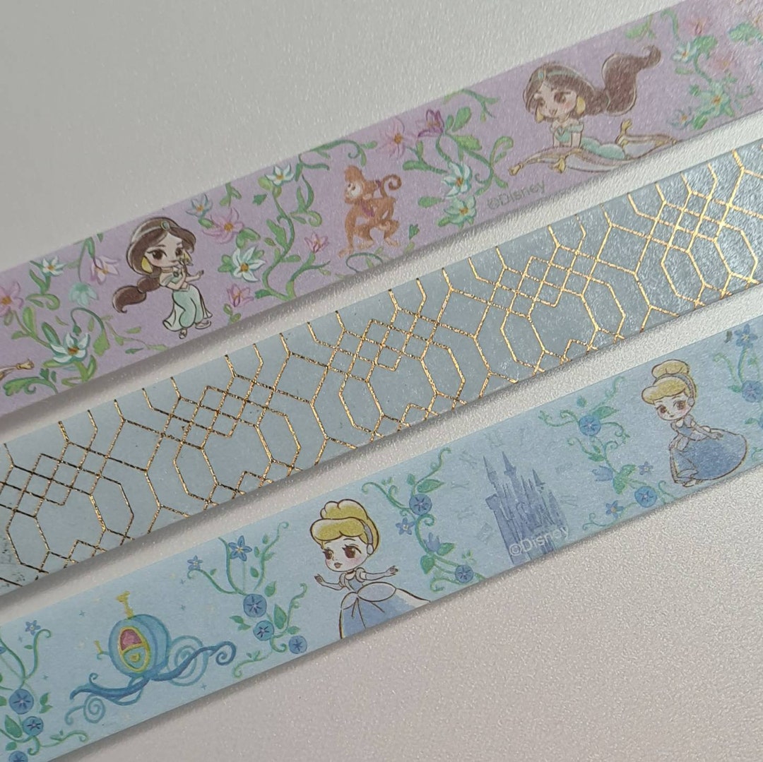 Washi Tape Sample Card Disney Princess Etsy Australia