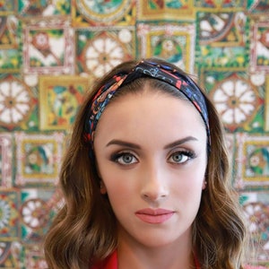 hair band, soft, comfortable, quality viscose, made in Italy, handmade, Sicily, DeG ideal for a gift,