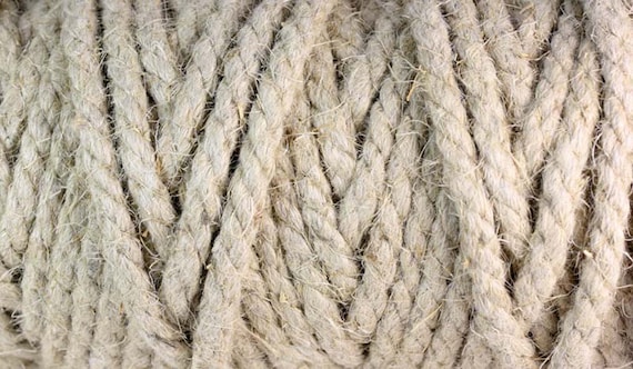 Hemp Rope Natural, Untreated Strong / 4MM-6MM-8MM Hammocks, Plant