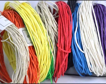 Hemp Twine Cord: 40 Meters, 1mm, Macrame Craft Supply