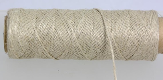 Hemp yarn fine twine 0.3mm  100% Natural organic -