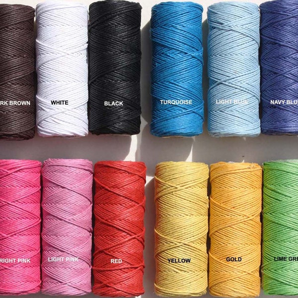 Hemp twine, real hemp cord,  2 Strand - (205ft) 60 Metre Spool x 1mm Thick, perfect for friendship bands & crafts and jewellery