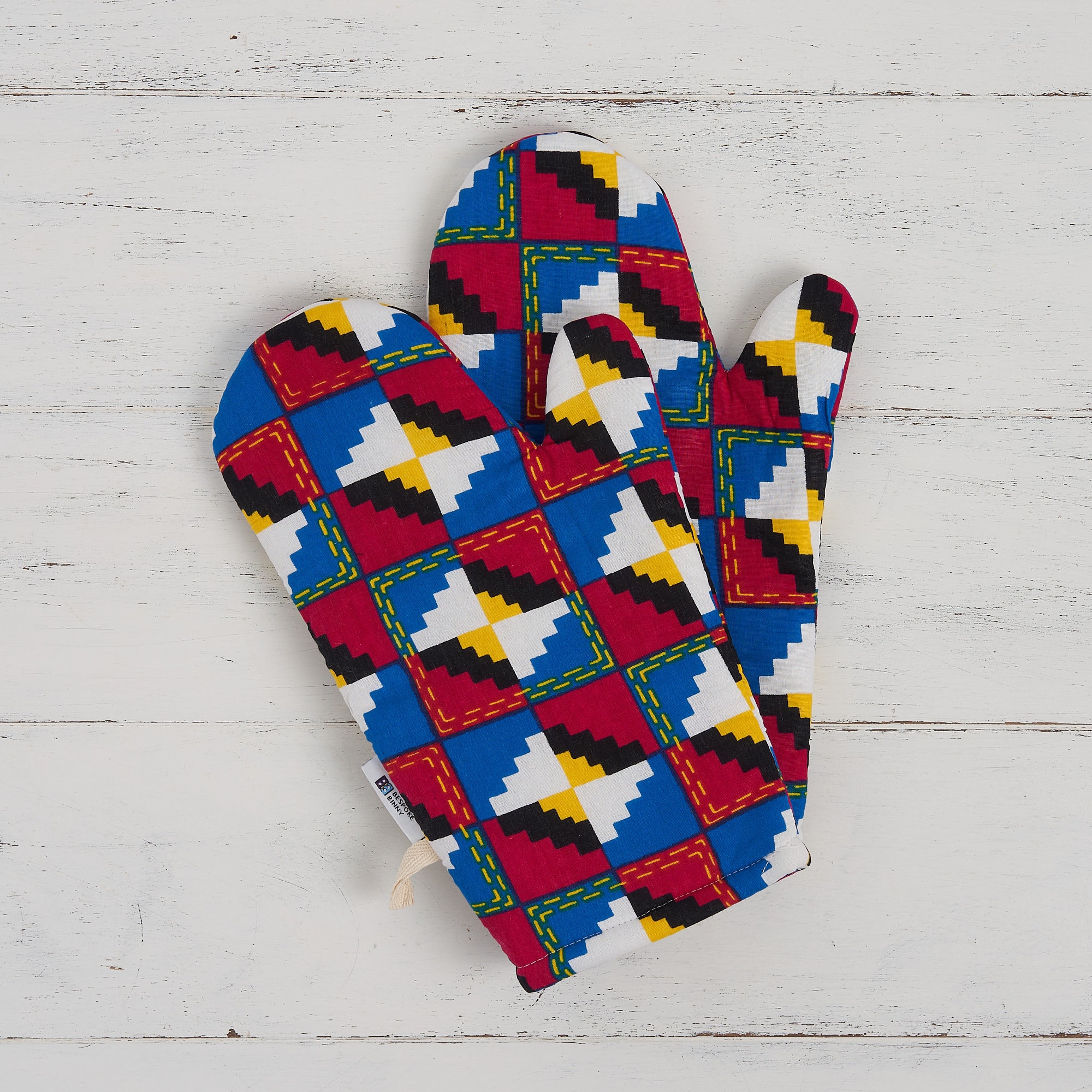 Gant de Cuisine à Motifs, Mits Four en Tissu Africain, Cadeau Cuisson Potholders Pour Elle, Imprimé 