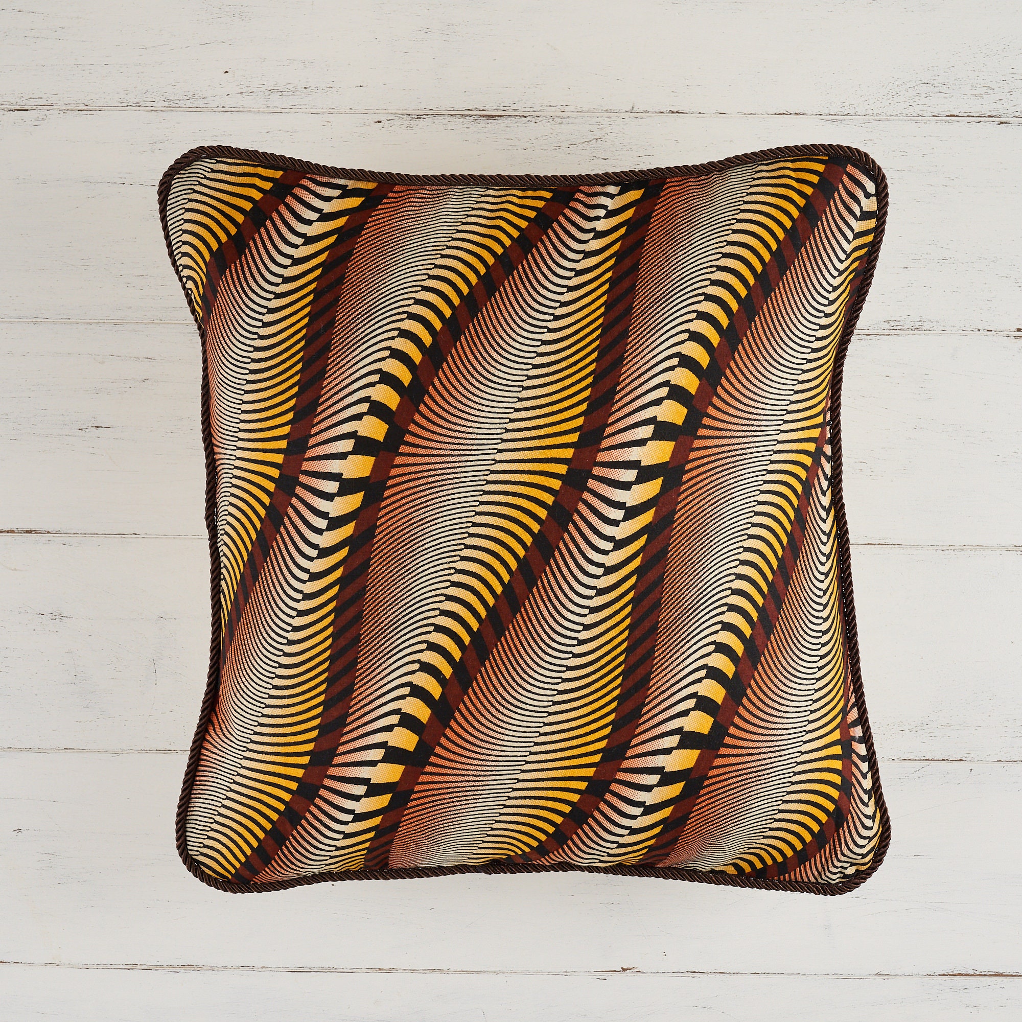 Oreiller de Bloc Couleur à Motifs, Couvercle Décoratif Coussin Jet Pour Le Divan, Cadeau Pendaison M