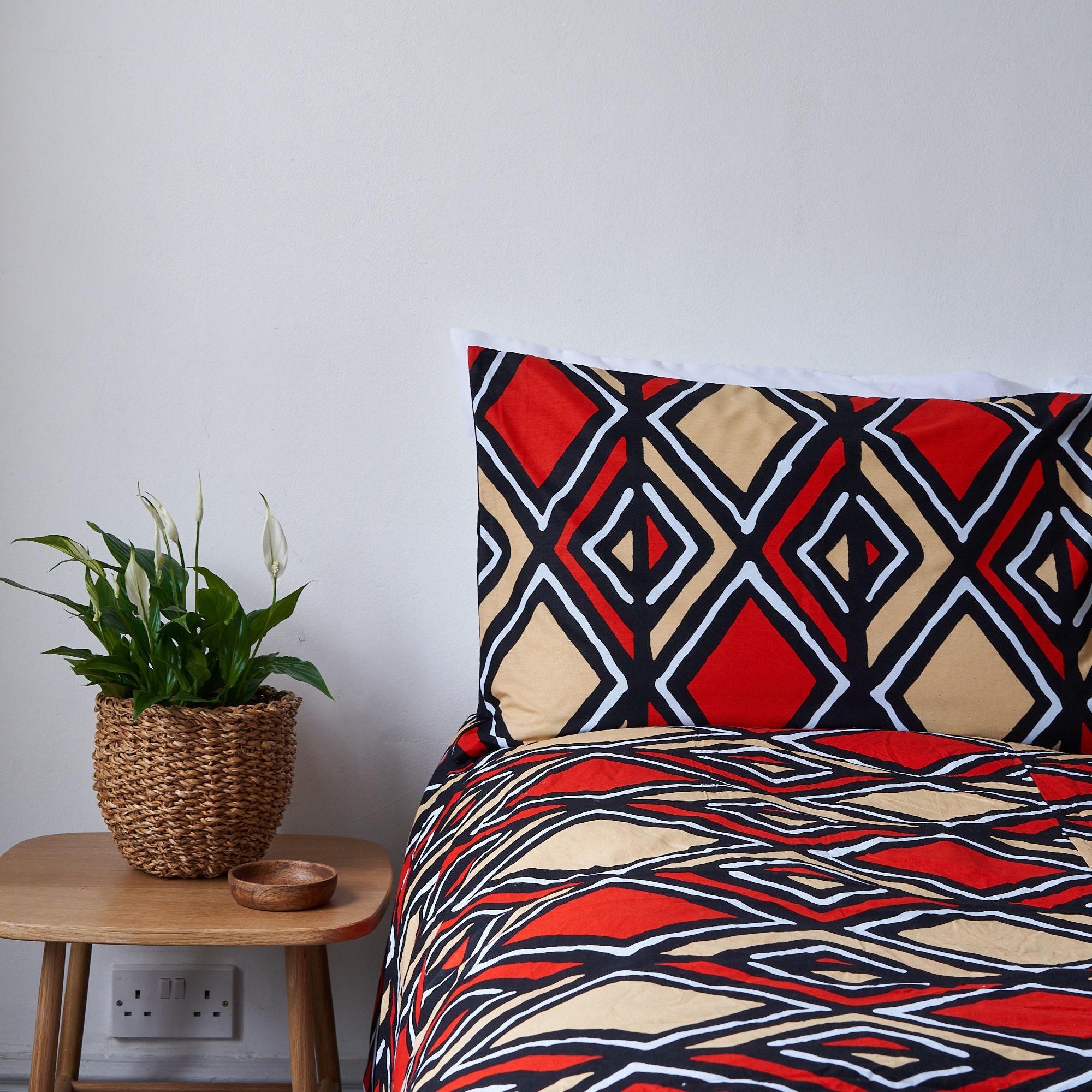 African Print Duvet Set Duvet Cover Ankara Bedding Etsy