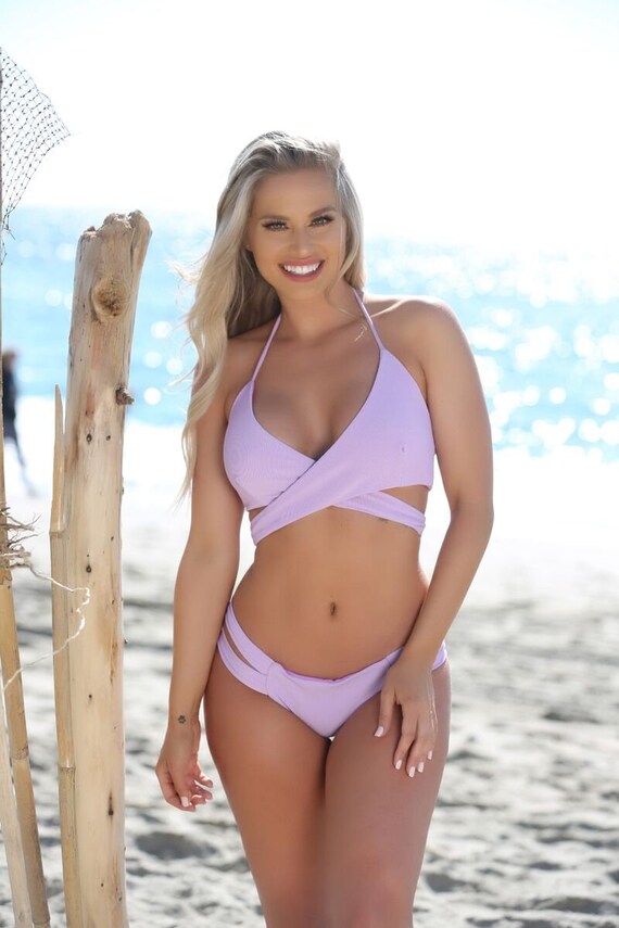 wrap swimsuit top