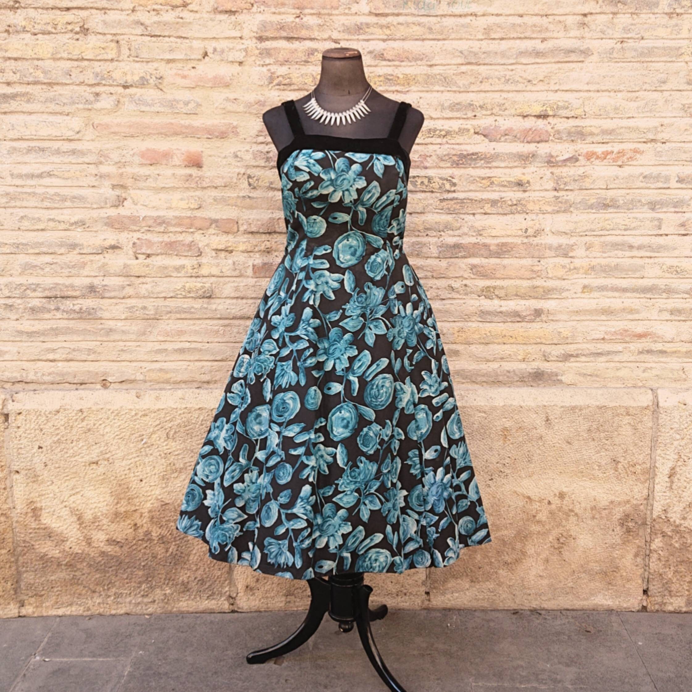 Vestido años 60 - Etsy España Vestido años 60 - Etsy España