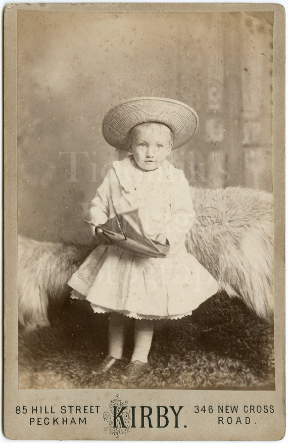 boy in frock