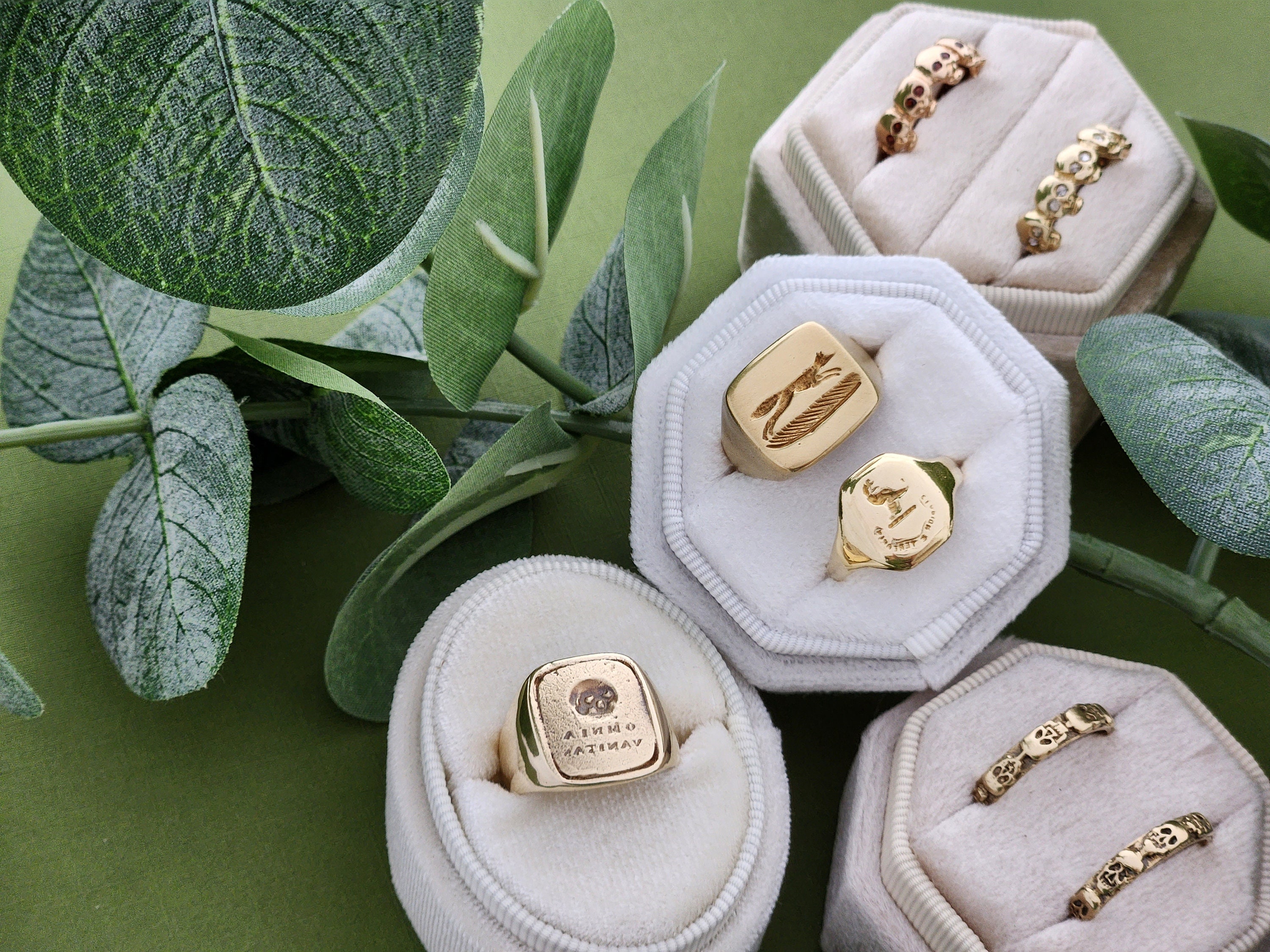 Fox signet ring shop